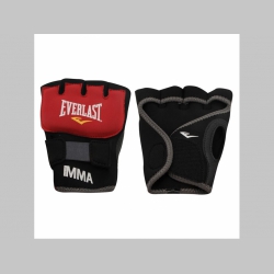 Everlast  gélové MMA rukavice červenočierne